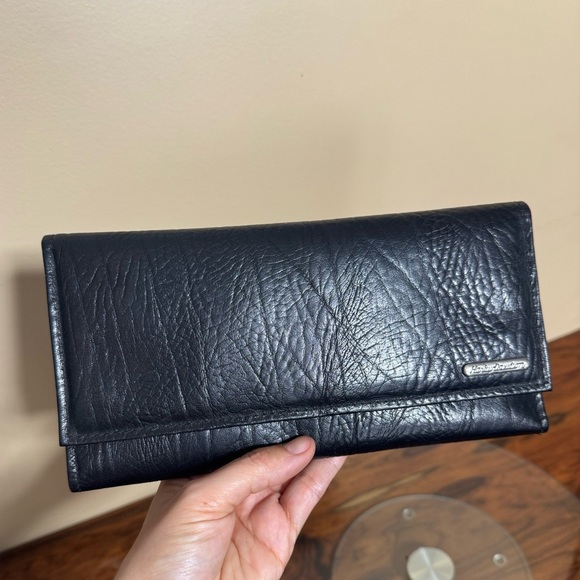 Harley Davidson leather trifold wallet - Picture 1 of 13